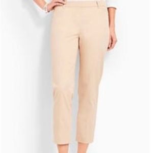 Talbots 12P Perfect Crop Khaki Pants EUC